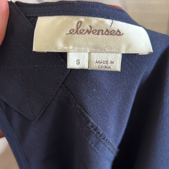 Elevenses Dree Utility Romper/Jumpsuit Navy S - Picture 8 of 9